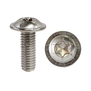 欧州名所 メダル セット M5X0.8 Torx Flange Button Head Screw - A2 Stainless ISO 7380-2 TX